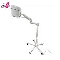 Nouvel extracteur de poussière d'ongles sur pied de 3e génération, 200W, haute aspiration, avec 144 perles LED, sur support au sol sur roulettes
