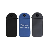 Pochette antivol pour téléphone portable avec logo personnalisé, en tissu, pour supermarché, avec fermeture verrouillable