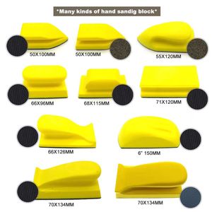 Juego de herramientas de garaje de 9 piezas de espuma de PU de alta calidad para molienda de vehículos incluye bloque de lijado esponja carburo de silicio para OEM - Product Image 5