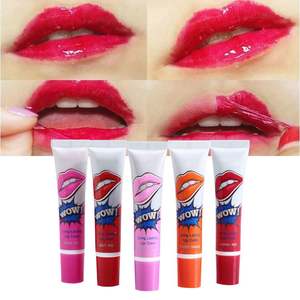 Labial Mate Rojo de Doble Capa, No se Transfiere, Efecto Espejo, Fórmula de Gel Químico, Larga Duración - Product Image 2