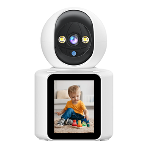 Cámara <span class=keywords><strong>de</strong></span> seguridad para el hogar, vigilancia a todo color para mascotas, bebés, ancianos, niñera, 2MP, pantalla <span class=keywords><strong>de</strong></span> 2,8 pulgadas, Audio bidireccional, cámara <span class=keywords><strong>de</strong></span> videollamadas, Wifi - Product Image 1