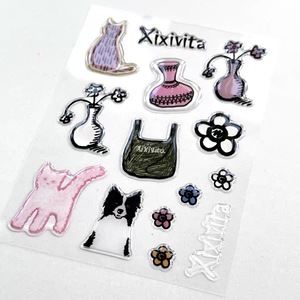 สติกเกอร์ไวนิลแบบ3D ของขวัญการ์ตูน - Product Image 3