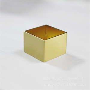Cubiertas cuadradas para pies de muebles, aleación de zinc, 40x40x30mm, protección duradera para mesas, sillas, armarios, decoración del hogar - Product Image 3
