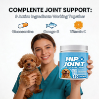 Compléments alimentaires tendance pour animaux de compagnie : Friandises à mâcher souples pour chiens et chats, pour la santé des articulations et des hanches, avec Glucosamine, Chondroïtine, MSM, Curcuma et Vitamine C, pour stimuler la santé.