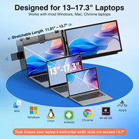 Écran portable pour ordinateur portable 15,6 pouces, 1080P FHD IPS, anti-traces de doigts, dos texturé, pour le bureau et les voyages, OEM ODM Factory