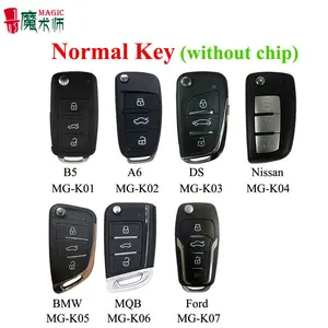 JYGC JMD chiave normale B5 A6 DS MQB chiave a scatto remota (senza chip) controlla il cavo MINI HB3 per chiavi dell'auto tipo di chiave a scatto per porta del Garage