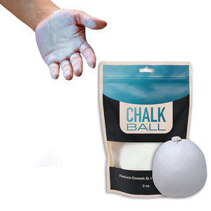 Bolsas de Polvo de <span class=keywords><strong>Magnesio</strong></span> para Gimnasia, Fitness, Bouldering y Pole Dance, Recargables, Blancas, 56g - Product Image 1