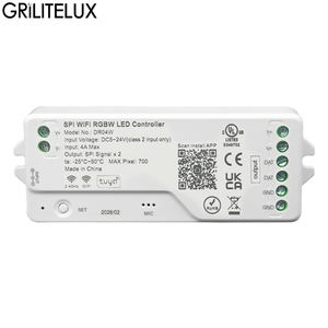 Controlador LED WiFi SPI Tuya con App Smart Life, Control 2.4G para Tiras de Luces LED RGBW RGB Direccionables - Product Image 2