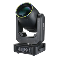 Lyre Beam 380w 18r d'usine, lumière nette, DMX, Cabezas Roboticas Beam 380 avec bande LED, anneau circulaire, halo pour DJ, discothèque, boîte de nuit
