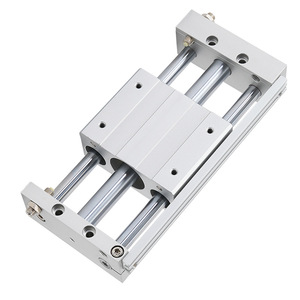 Cylindre sans tige à couplage magnétique série Yibo Cy1l 20-300B-100-1200, corps en aluminium, pneumatique, cylindre général - Product Image 1