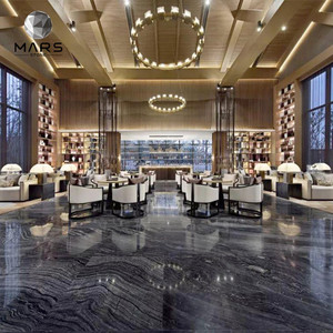 Piedra de la Selva Negra de China, Losa de Mármol Popular con Vetas de Madera <span class=keywords><strong>Antigua</strong></span>, Pulida - Product Image 4