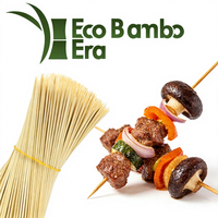 Prix de gros Brochettes jetables biodégradables en bambou pour viande et barbecue, de qualité alimentaire, pour fêtes et restaurants