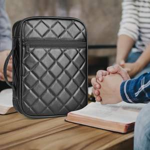 Free sample Large Bible Cover Case with Durable Handle - Bible Carrying Bag <b>Journal</b> Case <b>for</b> <b>Women</b> with good quality - Product Image 1