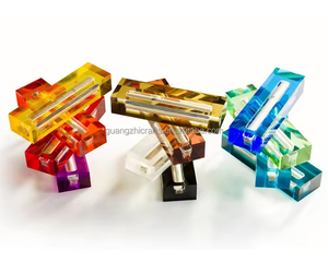 Sang Trọng Acrylic Mezuzah Trường Hợp Màu Sắc Acrylic Mezuzah Chủ Do Thái Judaica Acrylic Mezuzah Di Chuyển Trường Hợp - Product Image 5