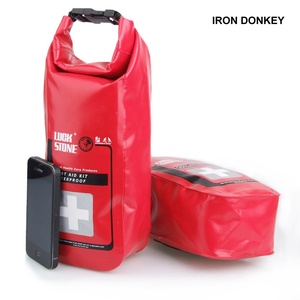 IRONDONKEY Venta al por mayor 2L Emergencia al aire libre PVC Primeros auxilios A prueba de humedad Salvavidas Camping Aventura Bolsa de rescate Bolsa impermeable - Product Image 6