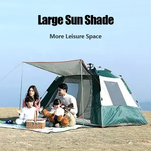 High Quality Outdoor Family Camping Tent Automatic Camping Tent For 2-3 Persons