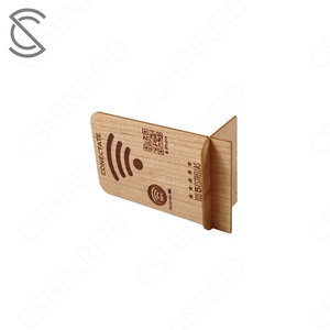 Tùy chỉnh bằng gỗ NFC hiển thị tương tác cho các nhà hàng kinh doanh thông minh và thẻ thành viên đứng 13.56 MHz tần số - Product Image 4
