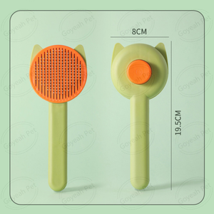 向日葵自清洁滑板猫刷可爱设计宠物美容刷去除垫子 - Product Image 6