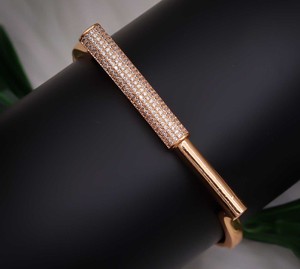 Brazalete Clásico de Aleación Estilo Brazalete para Mujer, Joyería Moderna para Atuendos Casuales, Funciones Tradicionales, Fiestas Nocturnas - Product Image 3