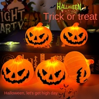 Lampe de nuit citrouille petite/grande taille pour enfants, lanterne décorative d'Halloween, mignonne lampe LED pour la maison, le bureau ou les fêtes