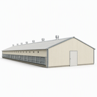 Bâtiment préfabriqué en structure métallique à grande portée pour hangar d'avions, stade, hall d'exposition et atelier industriel