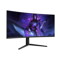 Monitor de Computadora para Juegos y Deportes Electrónicos con Pantalla LED Curva de 34 Pulgadas, 4k, 165hz, 120hz, 3440*1440p, Opcional 1500R
