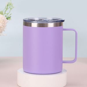 Vasos Térmicos de Acero Inoxidable con Logotipo Personalizado, Taza de Café con Tapa en Varios Colores para Uso Doméstico, para Agua y Café - Product Image 1