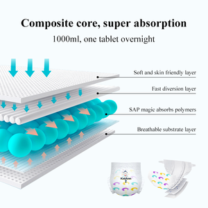 High Absorbency Baby Pull Diapers Disposable Ultra Thin Design 3D Leak Guard Breathable PE Base <b>Film</b> Non Woven Fabric Comfort - Product Image 4