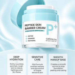 Acetyl Hexapeptide-8 Hydrating &amp; Soothing <strong>Face</strong> Cream With Niacinamide Panthenol Ceramide &amp; Hyaluronic Acid For Normal Skin - Product Image 5