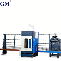 Machine de sablage verticale CNC automatique pour le traitement du verre plat