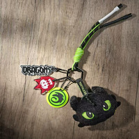 Universal Studios Authentique Krokmou Série Poupée En Peluche Pendentif Train Your Dragon Veilleuse Fury Super Doux Peluche
