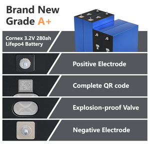 Barras colectoras de iones de litio prismáticas 280ah de grado de almacén de la UE tornillos de cobre puro 10000 ciclos garantía de 3 años DDP libre de impuestos 3 días - Product Image 3