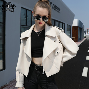 Marchio di moda cappotto <span class=keywords><strong>in</strong></span> vera <span class=keywords><strong>pelle</strong></span> di pecora <span class=keywords><strong>Oversize</strong></span> alla moda giacche di vera <span class=keywords><strong>pelle</strong></span> per le donne - Product Image 6