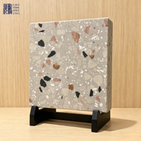 Dalles de terrazzo artificiel épaisses, revêtement de sol en terrazzo sur mesure, design moderne, carreaux de terrazzo pour hôtels et centres commerciaux
