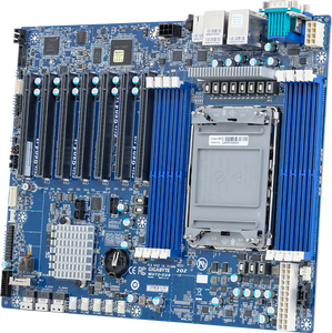 เมนบอร์ดเซิร์ฟเวอร์ MU72 SU0 ซ็อกเก็ตเดี่ยว รองรับโปรเซสเซอร์ Intel Xeon 8 ช่อง DDR4 รองรับหน่วยความจำ 8 แชนแนล ช่อง PCIe Gen4 x16  พร้อมพอร์ต LAN แบบคู่ 10GbE - Product Image 1