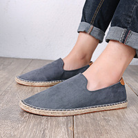 Nouveauté 2027 KJ Wholesale Zapatos Mayorista Style Espagnol Rayé à Enfiler Tendance Unisexe Hommes Femmes Les Sandales Espadrilles