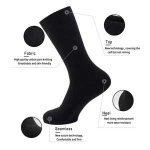 Customizable Embroidered <b>Socks</b> Wholesale Sweat-Absorbent Gym <b>Socks</b> Custom Logo Odor-Resistant Premium <b>Socks</b> Crew Men - Product Image 2