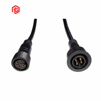 Connecteur électrique M19 4 broches de qualité supérieure, très vendu, 12V, étanche IP68, avec câbles