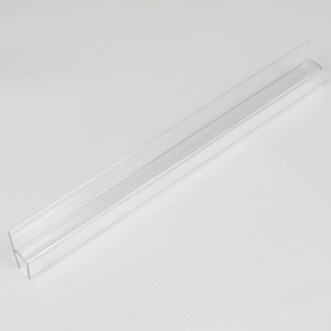 Perfil de sellado impermeable de PVC para puerta de <span class=keywords><strong>ducha</strong></span> moderna, tira de goteo inferior, perfil de sellado fácil para <span class=keywords><strong>mampara</strong></span> de <span class=keywords><strong>ducha</strong></span> sin marco - Product Image 3