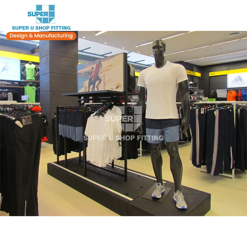 Tailor Made Retail Sports Shop Design Retail Display Store Fixtures Interior Design Sport Shop