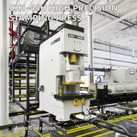 Máquinas de Prensagem CNC Automáticas de 25-150 Toneladas, Componentes Essenciais para Puncionamento de Rolamentos, Fonte de Energia Pneumática, Modelo OUTACPLEX CM1-250