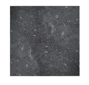 저렴한 블랙 광택 대리석 바닥 석회암 타일 천연 오닉스 돌 바닥 벽 타일 60x60 큰 슬래브