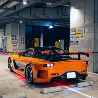 Kit carrosserie Veilside de luxe de haute qualité pour RX7 FD3S, nouveau pack de mise à niveau extérieure, pare-chocs de garde-boue éblouissants, couleur ferreux, FRP
