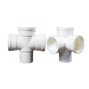 Mặt Phẳng Giảm PVC/Phụ Kiện Đường Ống Thoát Nước PVC Bốn Chiều Ba Chiều Dưới Sự Co Lại Bên Trong Ống Thẳng - Product Image 1