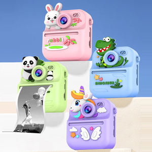 Fotocamera Istantanea Portatile per Bambini con Schermo HD 2.4 Pollici 720p, Fotocamera Digitale CMOS a Forma di Cartone Animato, Ottimo Regalo per Bambini, Garanzia <span class=keywords><strong>1</strong></span> <span class=keywords><strong>Anno</strong></span> - Product Image 2