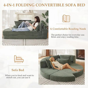 Hot Sale Extendable Left Chaise <b>Sofa</b> 2026 on TikTok for No Moq Vaccum Compressed Easy Handling Delivery Living Room Hotel Use - Product Image 3