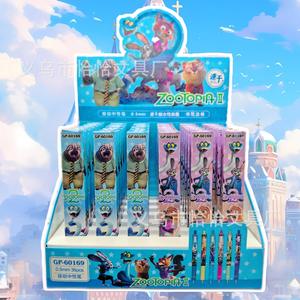 Pulpen Baru Crazy Animal City 2 Blind Box Press Action Cartoon Lottery Neutral Pen Hitam Pulpen Air Hitam Pulpen Ujian Pelajar - Product Image 2