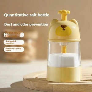 Bote dosificador de sal cuantitativo de 0.2g, dispensador de sal tipo pulsador, bote de azúcar con dosificación, salero cuantitativo a prueba de humedad - Product Image 4