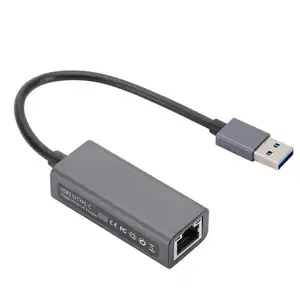 Kartu Jaringan Usb 3.0 Gigabit, Kartu Jaringan Usb Ke Rj45 Ethernet 10/100/1000Mbps.