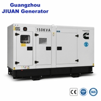 Générateur diesel silencieux de secours 120 kW 150 kVA triphasé 200 kVA 300 kVA 400 kVA 500 kVA 600 kVA 800 kVA 1000 kVA à Guangzhou